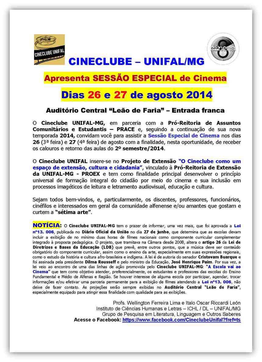 Cineclube Unifal