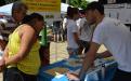 Atividade realizada no dia 02/04, na Praça Central de Alfenas