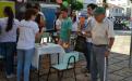 Atividade realizada no dia 02/04, na Praça Central de Alfenas