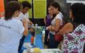 Atividade realizada no dia 02/04, na Praça Central de Alfenas