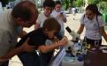 Atividade realizada no dia 02/04, na Praça Central de Alfenas