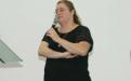 Profa. Gislene Araújo Pereira - coordenadora do curso de Bacharelado Interdisciplinar em Ciência e Economia