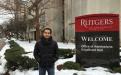 Prof. Guilherme na Rutgers, Universidade dos Estados Unidos 