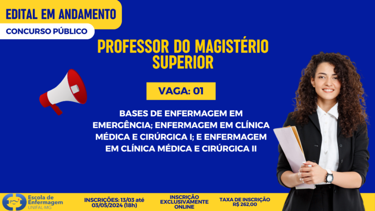 Edital nº 029/2024 – Concurso Público para Professor do Magistério Superior!
