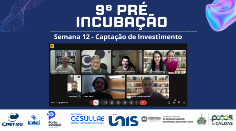 9ª Pré-Incubação: Semana 12 – Captação de Investimento