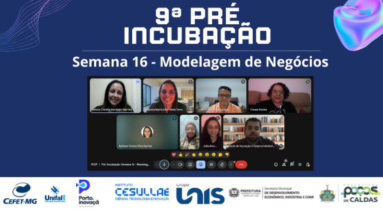 Pré-Incubação: Semana 16 – Modelagem de Negócios