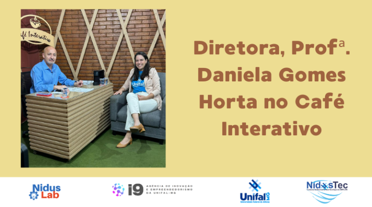 Diretora da Agência i9 apresenta a InovaWeek UNIFAL-MG no programa Café Interativo