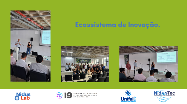 Ecossistema de Inovação: Agência i9/UNIFAL-MG participa da construção do plano de ação do Ecossistema Local de Inovação de Poços de Caldas.