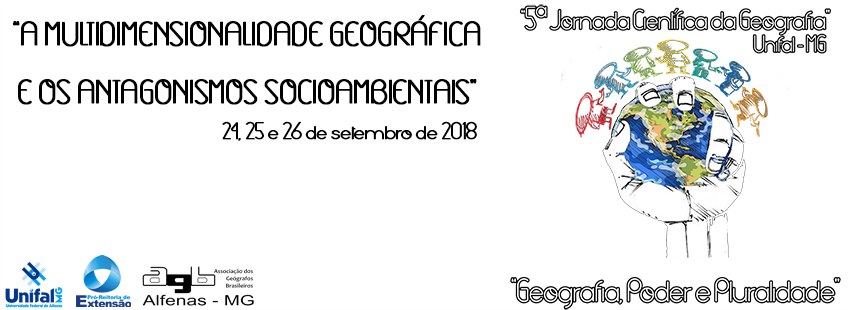 5ª Jornada Científica da Geografia