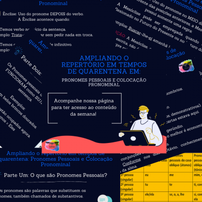 Segunda Semana do Quiz aborda “Pronomes Pessoais e Colocação Pronominal” –  PET Letras