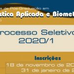 Seleção para o mestrado em Estatística Aplicada e Biometria