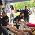Estudantes da UNIFAL-MG realizam atendimento médico e nutricional no 1º Dia de Atenção ao Diabético em Alfenas
