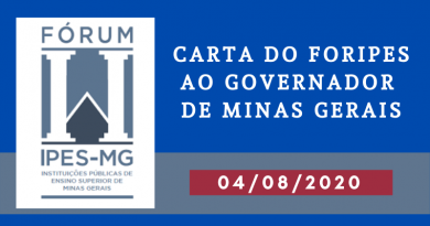 Em carta ao governador Romeu Zema, reitores e reitoras das instituições públicas mineiras ressaltam o papel das universidades no atual contexto de pandemia e pedem mais apoio à pesquisa