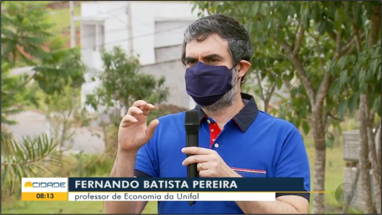 Professor de Economia analisa impactos do aumento do IGP-M no Bom Dia Cidade (EPTV) – Universidade Federal de Alfenas Professor de Economia analisa impactos do aumento do IGP-M no Bom Dia Cidade (EPTV) – Universidade Federal de Alfenas