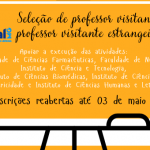 Seleção de professor visitante e professor visitante estrangeiro