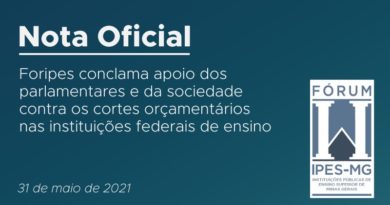 Em Nota Oficial, reitores e reitoras das instituições públicas de ensino superior de Minas Gerais conclamam apoio de parlamentares e da sociedade contra os cortes no orçamento das universidades, dos institutos federais e dos centros federais de educação tecnológica do estado