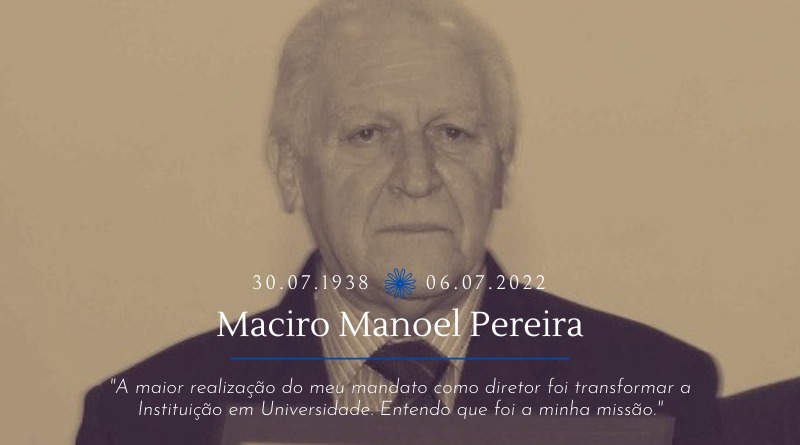 UNIFAL-MG se despede e homenageia o professor Maciro Manoel Pereira: ex-diretor e um dos principais articuladores da transformação da Efoa em Universidade