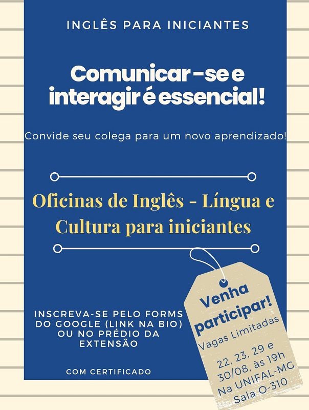 Minha Oficina de Inglês