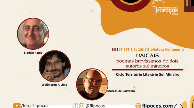 No ciclo temático “Territórios Literários Sul-Mineiros”, promovido pelo Festival Literário de Poços de Caldas, professores da UNIFAL-MG compartilham reflexões sobre escrever poesia