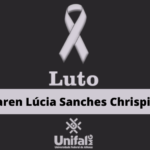 Luto: Universidade lamenta falecimento de Caren Lúcia Sanches Chrispim, estudante do curso de licenciatura em Química da UNIFAL-MG