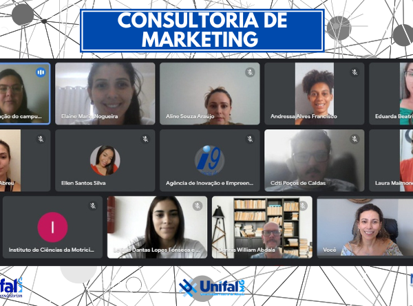 Representantes do Instituto de Ciências da Motricidade e Clínica de Fisioterapia participam de capacitação em marketing promovida pela Agência de Inovação e Empreendedorismo