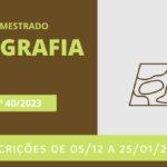 Mestrado em Geografia
