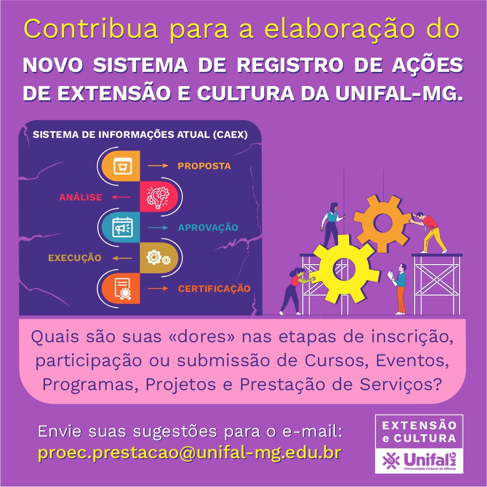 Lançamento do novo Sistema de Informação da Extensão