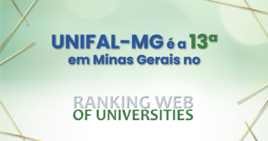 UNIFAL-MG avança em ranking que mede impacto acadêmico e científico na web