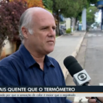 Climatologista da Universidade explica, em reportagem, o aumento na sensação térmica na região do sul de Minas