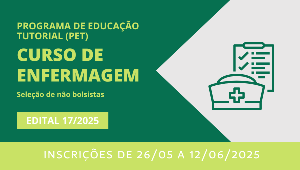 Seleção de não bolsistas do PET Enfermagem