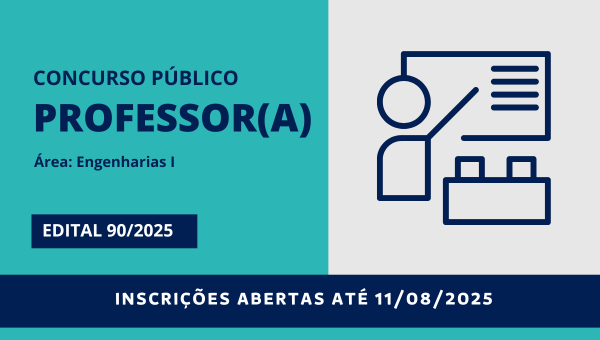 Concurso Público para professor(a) na área de Engenharias I