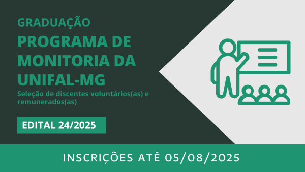 Seleção de discentes monitores(as) 2025/2