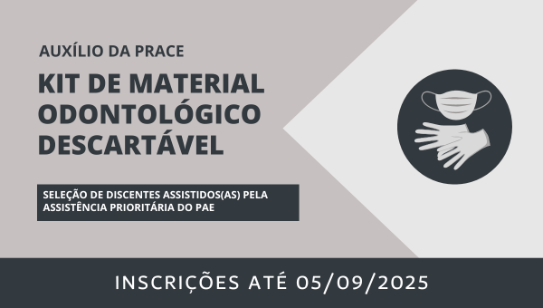 Concessão de auxílio para compra de kit de material odontológico descartável