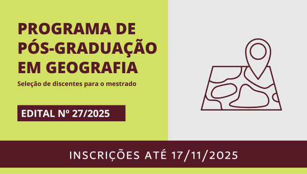 Mestrado em Geografia