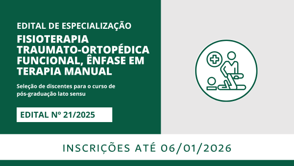 Especialização em Fisioterapia Traumato-Ortopédica Funcional, Ênfase em Terapia Manual