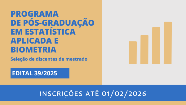 Mestrado em Estatística Aplicada e Biometria