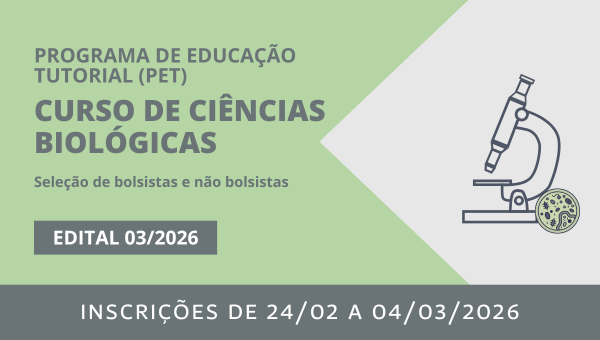 Seleção de bolsistas e não bolsistas do PET Biologia