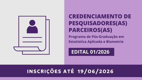 PPGEAB abre inscrições para credenciamento de pesquisadores(as) parceiros(as)