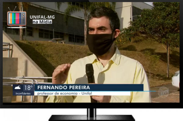 Docente da UNIFAL-MG comenta a questão da inadimplência em escolas e faculdades particulares de Minas Gerais em jornal regional