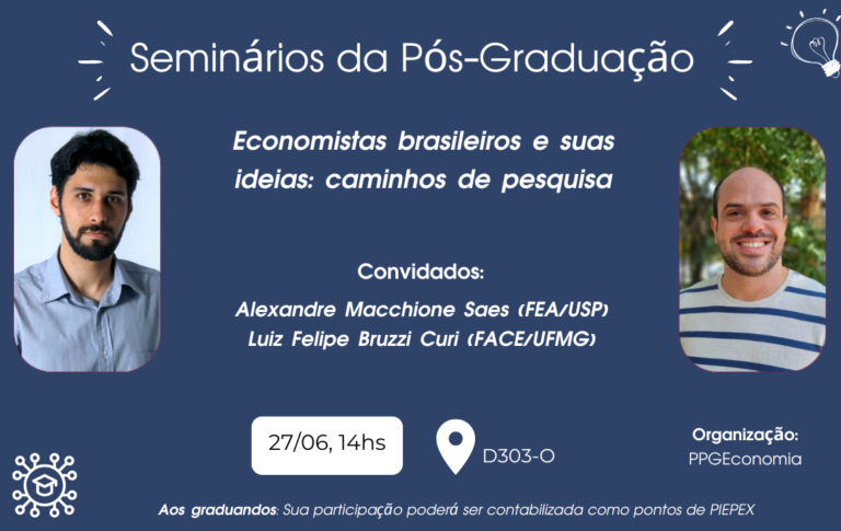 Seminários da Pós-Graduação – 27 de junho de 2025